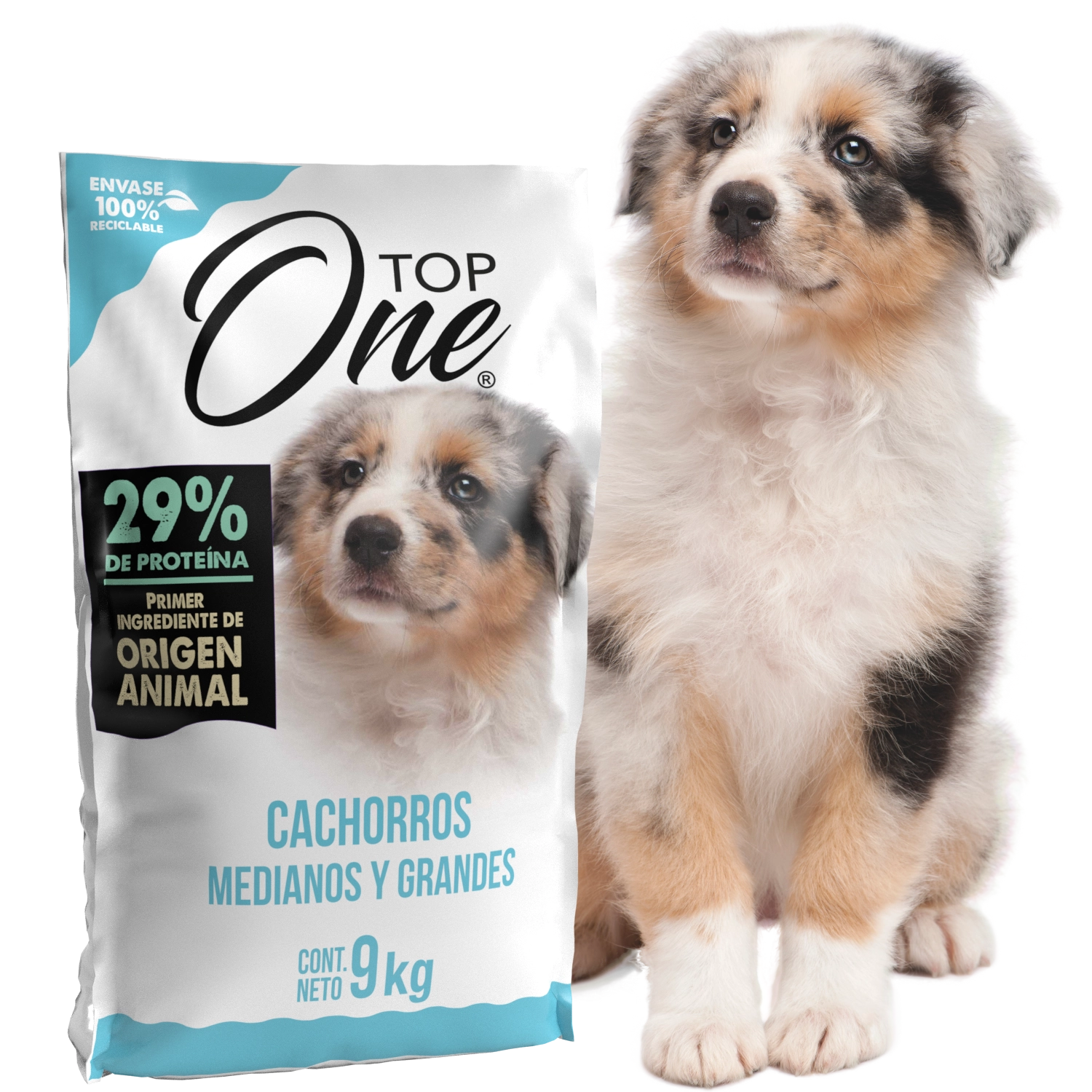 Envase más cachorro Top One