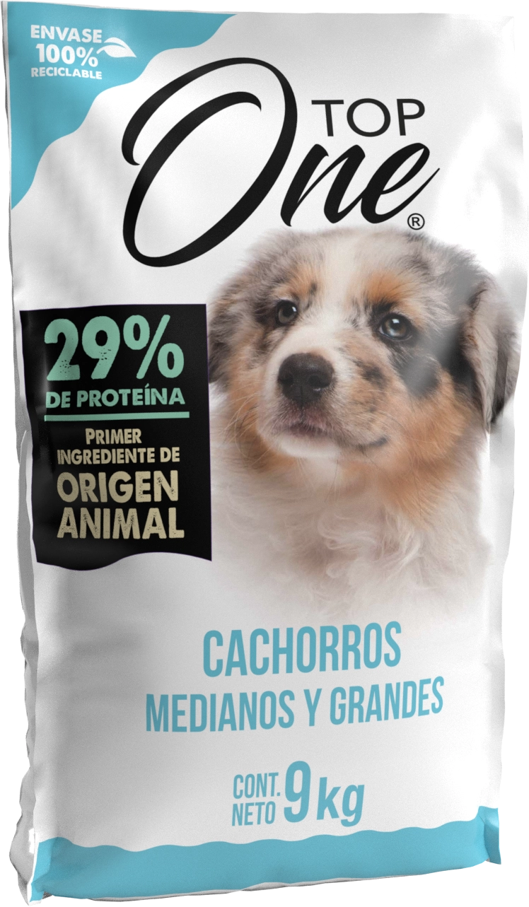 Envase cachorro Top One
